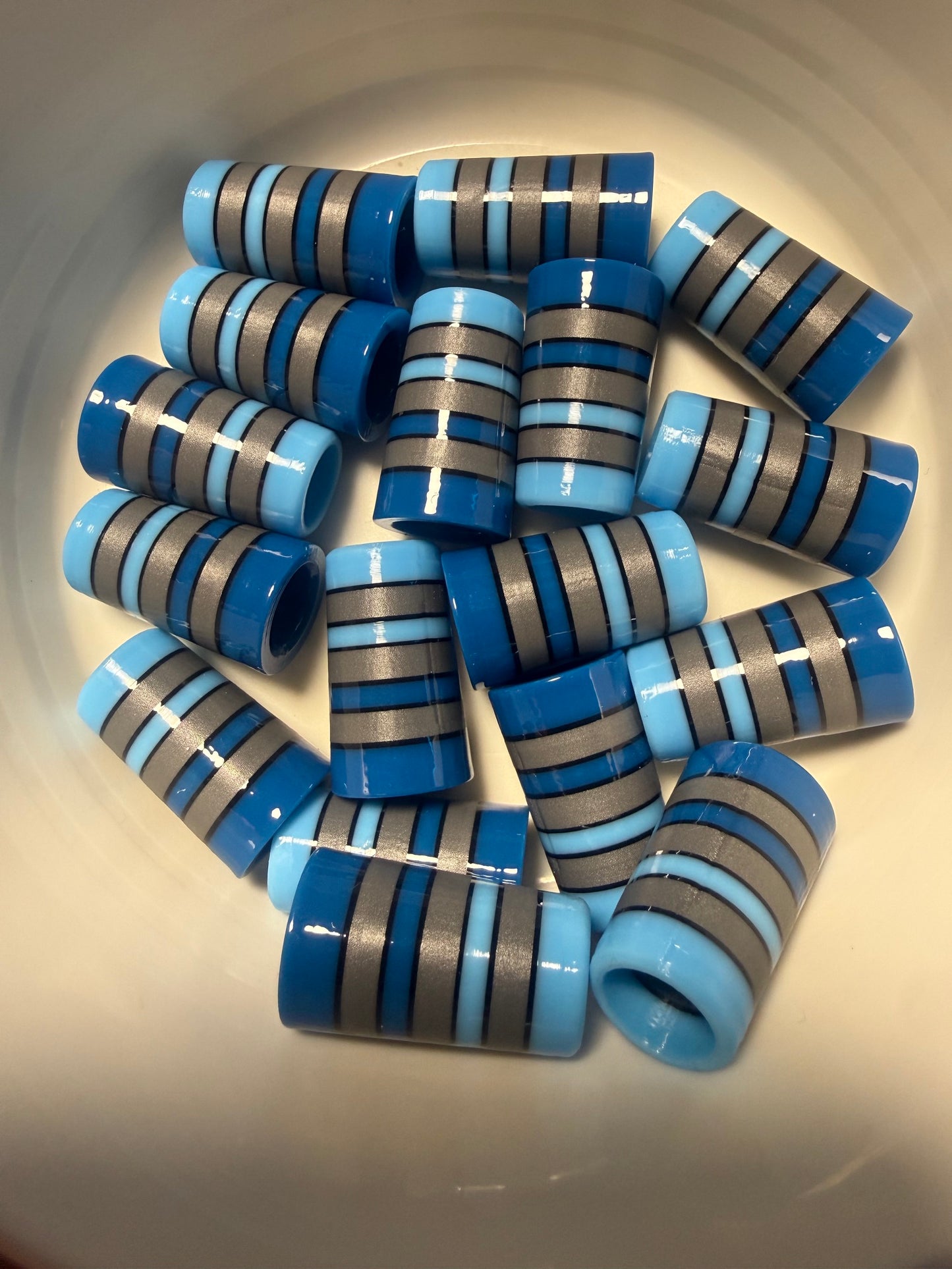 Glacier Fade .355 ferrules 1 inch 10pack