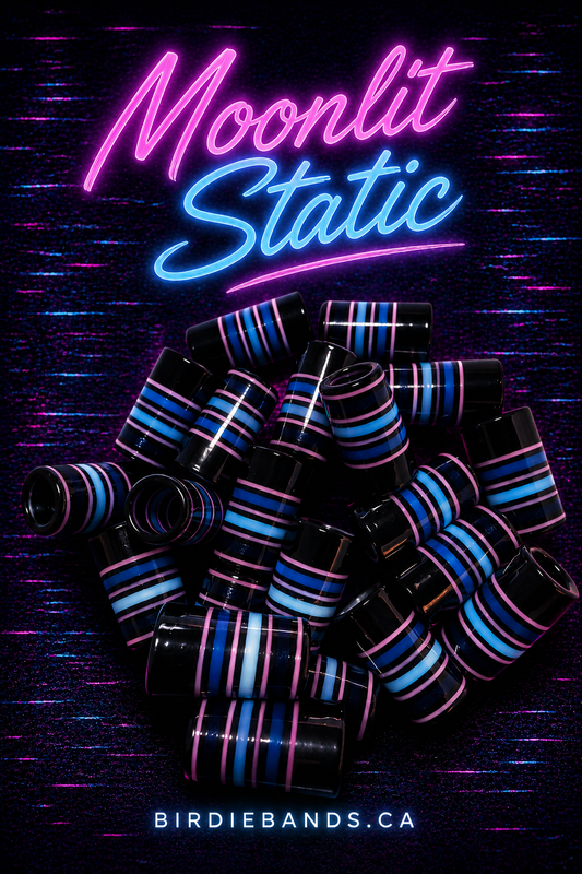 Moonlit Static .355 ferrules 1 inch 10pack