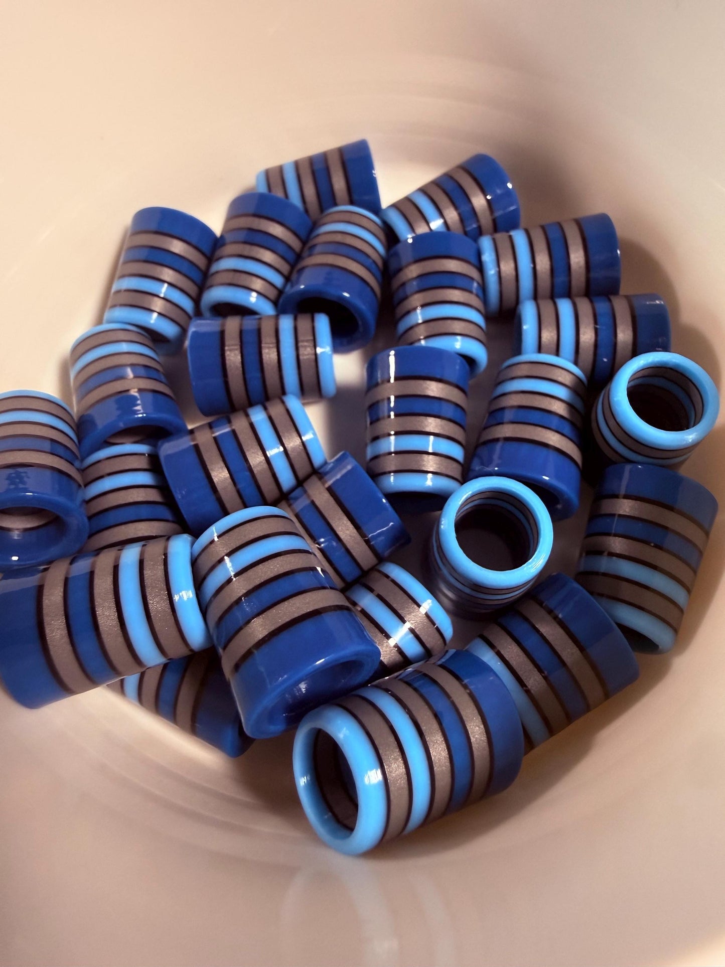 Glacier Fade .355 ferrules 3/4 inch 10pack