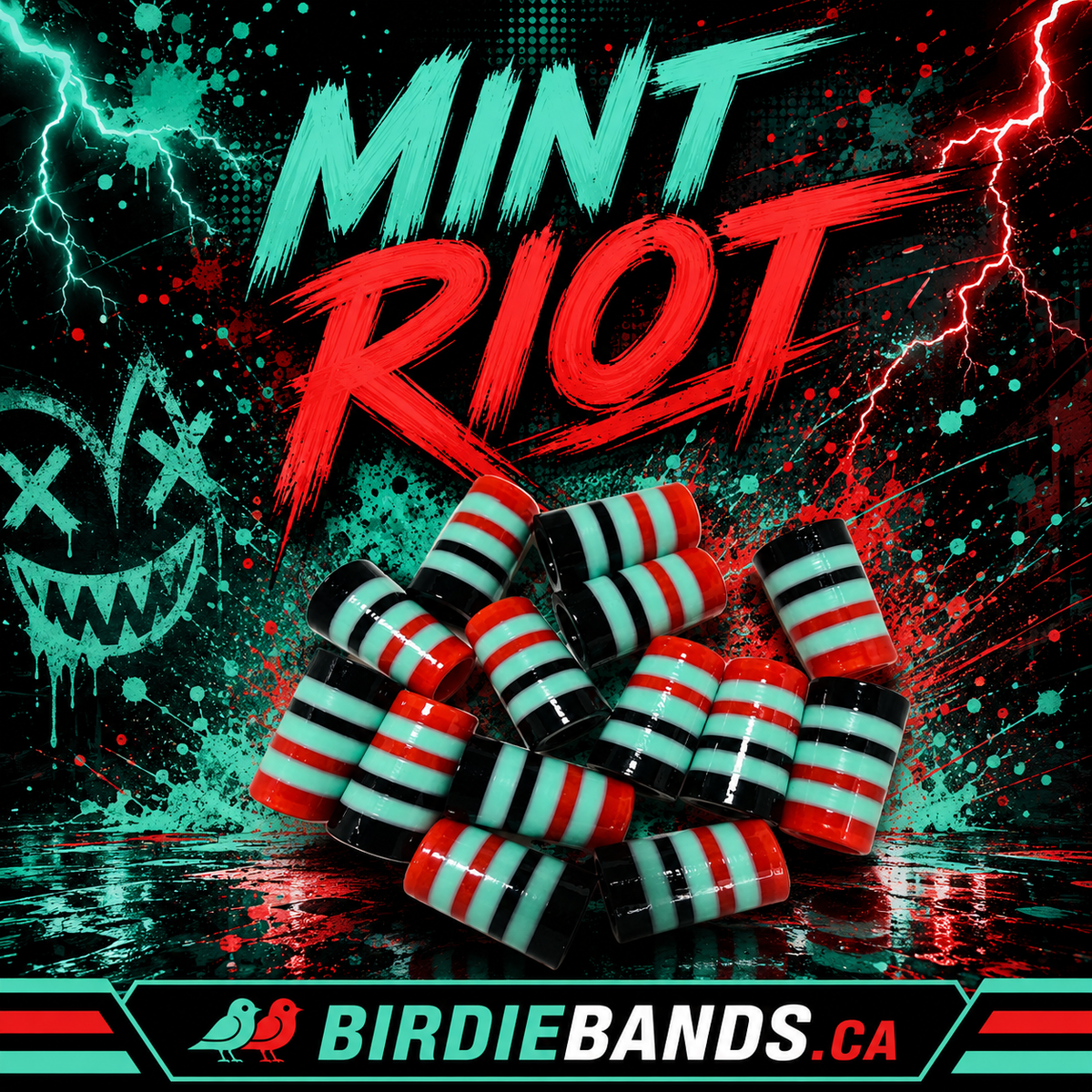 Mint Riot .355 ferrules 1 inch 10pack