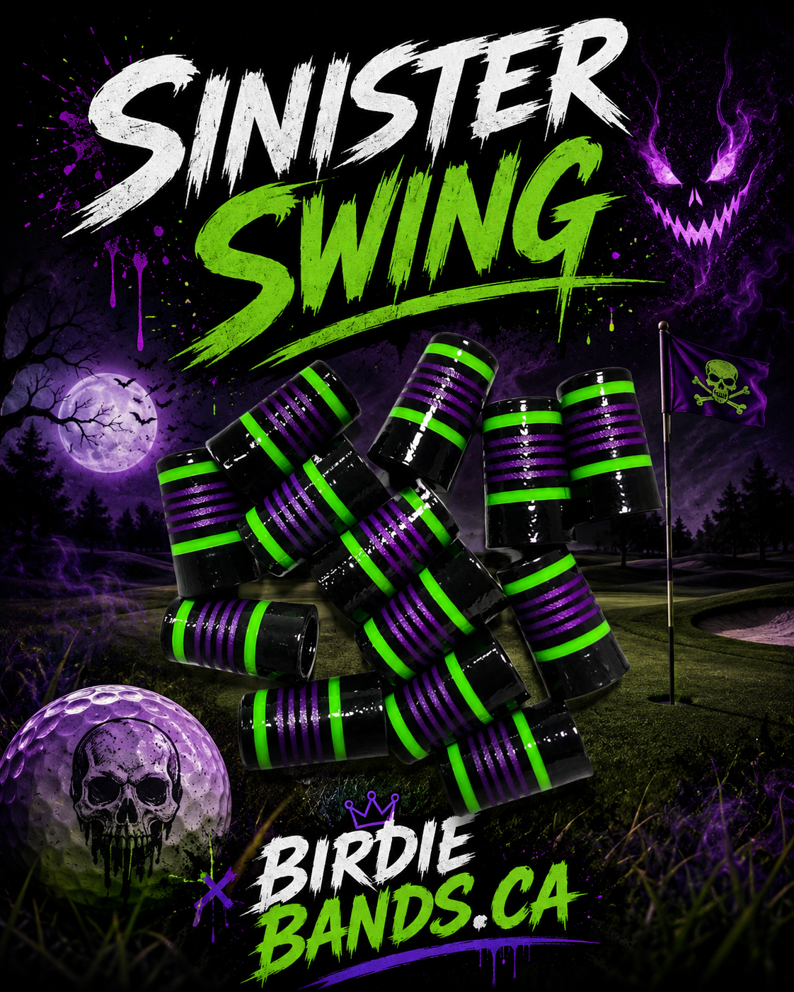 Sinister Swing .355 ferrules 1 inch 10pack