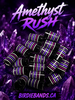 Amethyst Rush .355 ferrules 1 inch 10pack