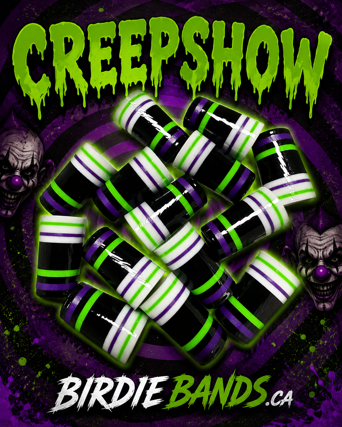 Creepshow .355 ferrules 1 inch 10pack