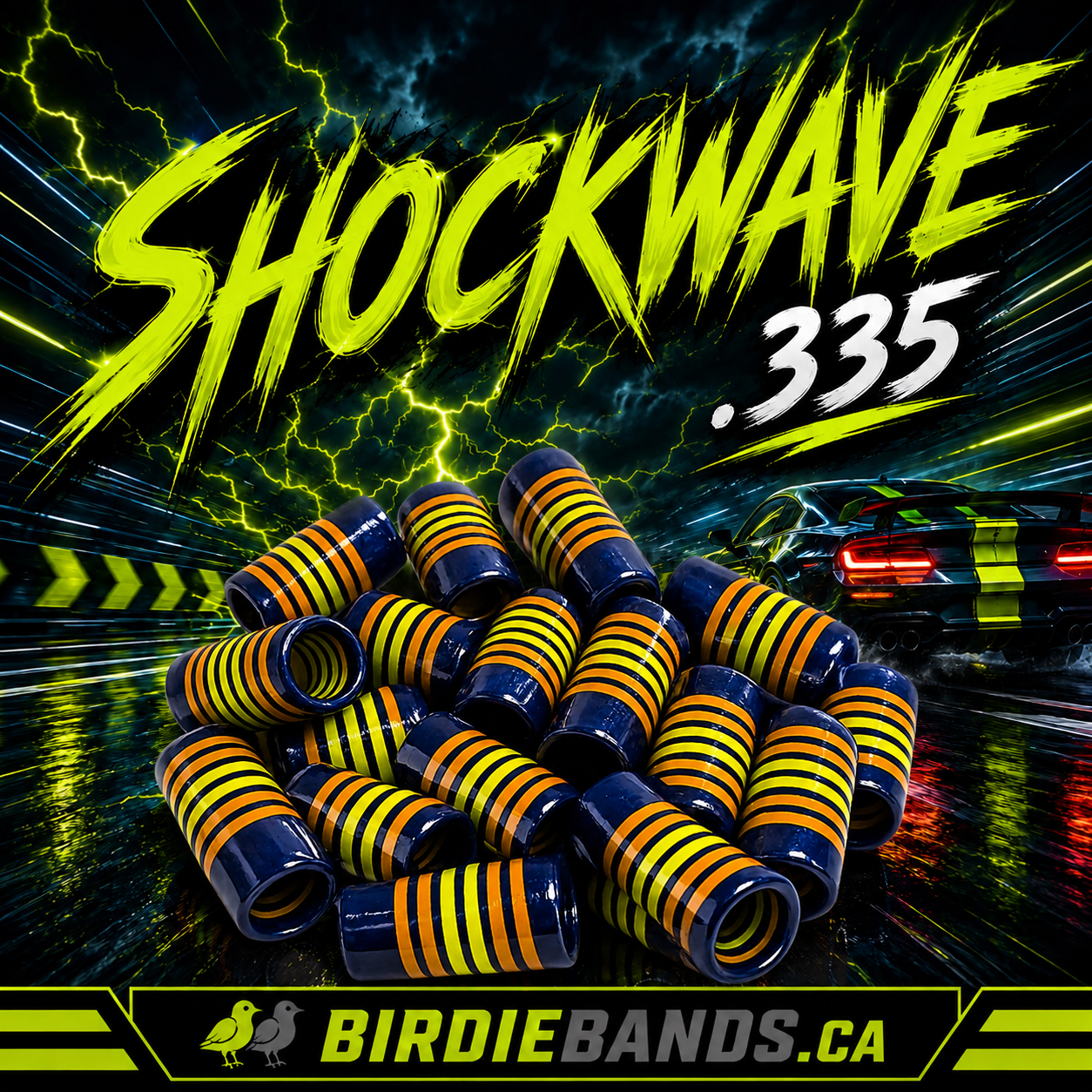 Shockwave  ferrules 1 inch 3pack .335