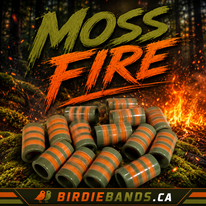 Moss Fire .355  ferrules 1 inch 10pack