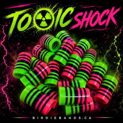 Toxicshock .355 ferrules 1 inch 10pack
