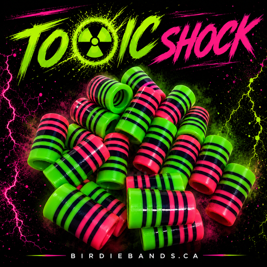 Toxicshock .355 ferrules 1 inch 10pack