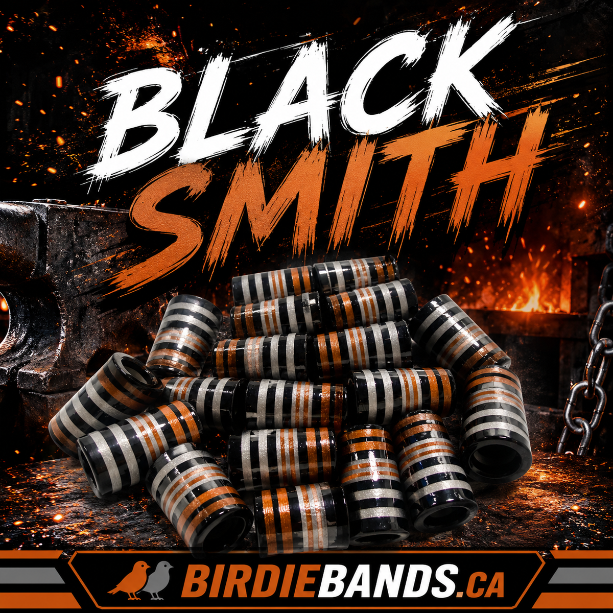 Black Smith .355 ferrules 1 inch 10pack