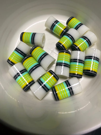 Arctic lime .355 ferrules 1 inch 10pack