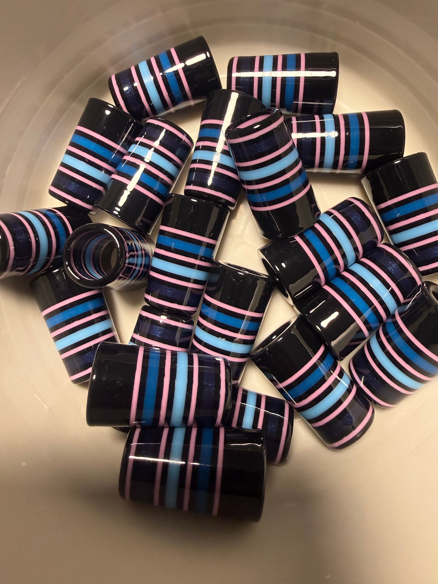 Moonlit Static .355 ferrules 1 inch 10pack